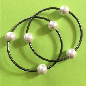 Faux Pearl Bracelets